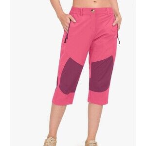 Little Donkey Andy Hiking Capris Size S New With Tags Hot Pink